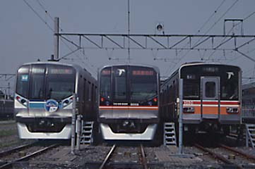東京地下鉄05系・東葉高速2000系・1000系