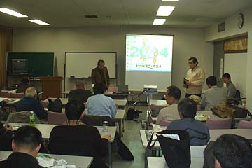 菅建彦氏による記念講演