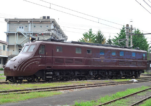 高崎車両センター高崎支所にてEF55型の形式写真を撮影