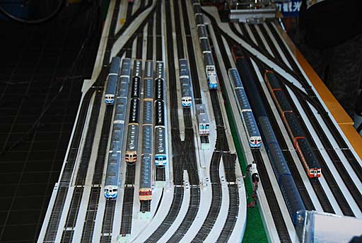 HOレイアウト設置 阿佐海岸鉄道宍喰駅コンコース