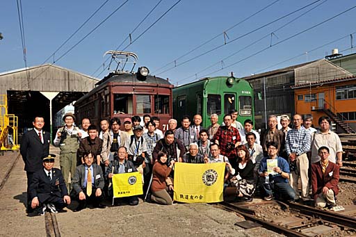 熊本電気鉄道のモハ71形と5000系