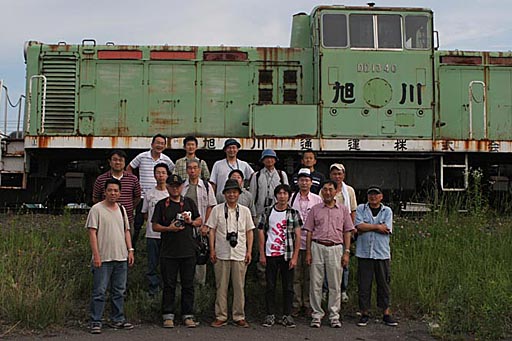 廃車後も姿を留める初期型DD13